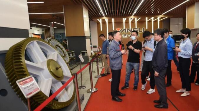 高質量發展調研行”采訪團走進揚力，央媒省媒共同聚焦！